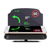 HKM-173395 Smartphone Head-Up Display Navigation Bracket with Adjustable Angle and Strong Suction Cup