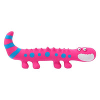 HKM-1734589 Squeaky Latex Lizard Dog Toy for Interactive Play and Training - Ideal for Small and Medium Dogs