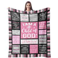 HKM-173523 Cozy Striped Polyester Fiber Blanket - Available in Multiple Sizes for All Seasons
