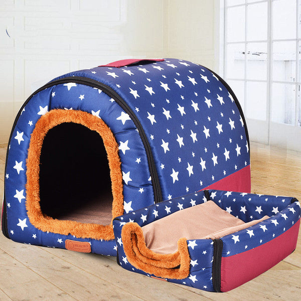 HKM-1735997 Removable and Washable Pet Kennel with Various Color Options, Size S 35x32x28cm