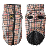 HKM-1736125 Reflective Dog Jacket for Large Breeds - Durable Polyester Material