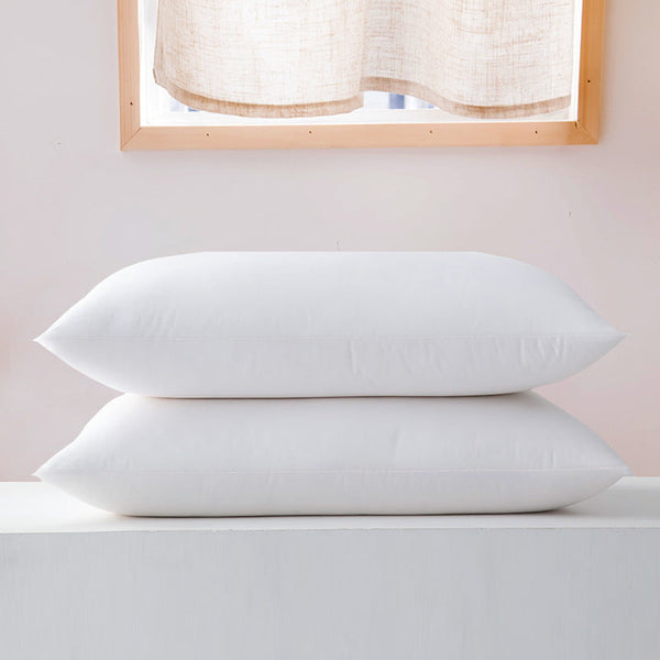 HKM-173651 Single Memory Foam Pillow - Non-Collapse, Durable, 48x74cm, White