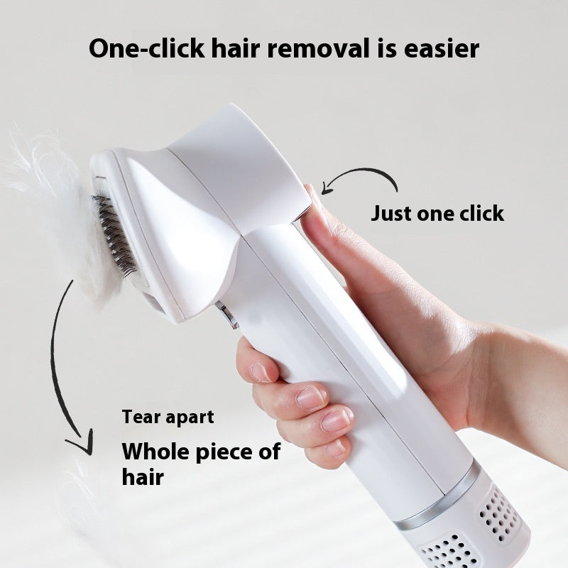 HKM-1737533 Two-in-One Pet Blow-Drying Comb with LED Display for Dogs and Cats