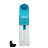 HKM-1737789 Portable Dog Travel Drinking Fountain - 400ml Outdoor Water Kettle