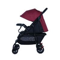 HKM-174035 8.15kg Versatile Baby Stroller with One-Hand Folding, Reversible Handle, and Shock Absorbing Wheels