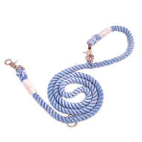 HKM-1741501 Multicolor Cotton Pet Leash with Double Hooks - 180cm Length