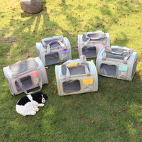 HKM-1743933 Foldable Dual-Purpose Pet Backpack in Various Colors - Soft Oxford Cloth Design