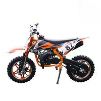 HKM-174419 50cc Mini Moto Cross Dirt Bike for Kids, 40-60km/h Speed, Chain Drive, 10-Inch Wheels