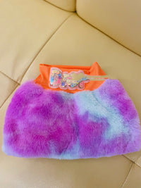 HKM-1745469 Warm Thickened Velvet Winter Dog Clothing in Orange - Multiple Sizes Available