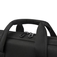 HKM-174547 Large Capacity 16 Inch Nylon Laptop Tote Bag - Portable Black Case for Computers