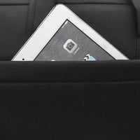HKM-174547 Large Capacity 16 Inch Nylon Laptop Tote Bag - Portable Black Case for Computers