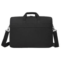 HKM-174547 Large Capacity 16 Inch Nylon Laptop Tote Bag - Portable Black Case for Computers
