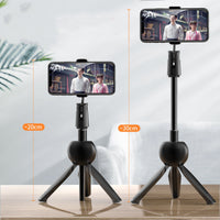 HKM-174547 Mobile Phone Holder for Desktop Live Streaming with Selfie Stick and Bluetooth Remote Control