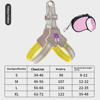 HKM-1747261 Adjustable Dog Leash with Hand Holding Rope Vest - Nylon Material, Available in Black, Red, and Yellow