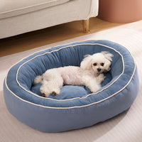 HKM-1747517 Universal Washable Teddy Kennel with Cotton Filling in Chunchen Green - Medium, Large, Extra Large Sizes Available
