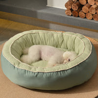 HKM-1747517 Universal Washable Teddy Kennel with Cotton Filling in Chunchen Green - Medium, Large, Extra Large Sizes Available