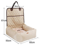 HKM-1749693 Waterproof Non-Slip Pet Car Mats for Dogs - Multifunctional Car Nest in Black, Gray, and Beige