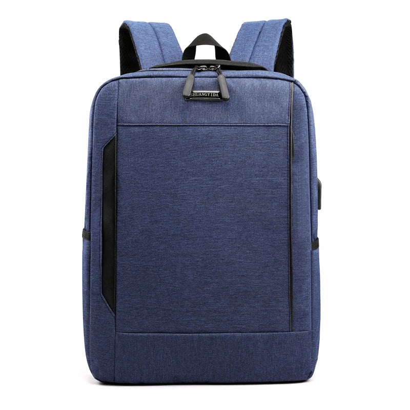 HKM-175059 Stylish Waterproof Business Laptop Backpack with USB Charging Port and Custom Logo Options