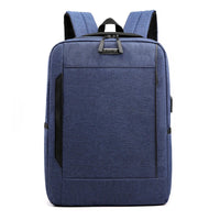 HKM-175059 Stylish Waterproof Business Laptop Backpack with USB Charging Port and Custom Logo Options