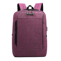 HKM-175059 Stylish Waterproof Business Laptop Backpack with USB Charging Port and Custom Logo Options