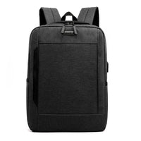 HKM-175059 Stylish Waterproof Business Laptop Backpack with USB Charging Port and Custom Logo Options