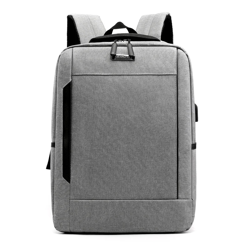 HKM-175059 Stylish Waterproof Business Laptop Backpack with USB Charging Port and Custom Logo Options