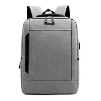 HKM-175059 Stylish Waterproof Business Laptop Backpack with USB Charging Port and Custom Logo Options