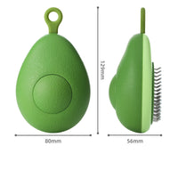 HKM-1750717 Portable Pet Grooming Comb with One-Click Self-Cleaning Massage Brush for Cats and Dogs