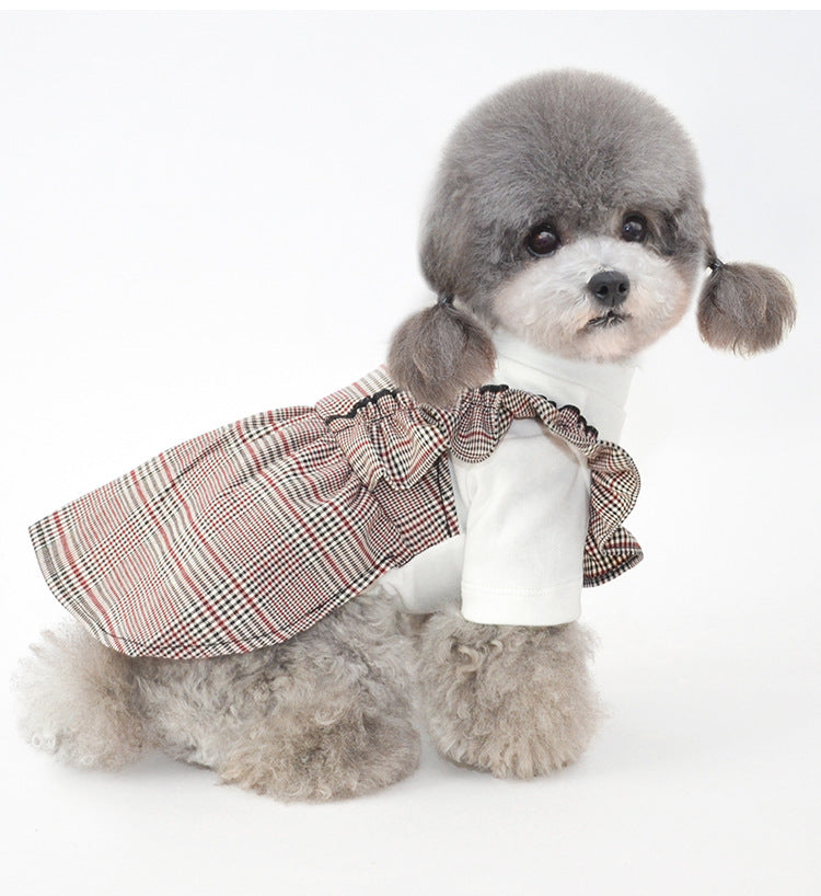 HKM-1751613 Cute Japanese and Korean Style Soft Cotton Clothes for Small Dogs and Cats