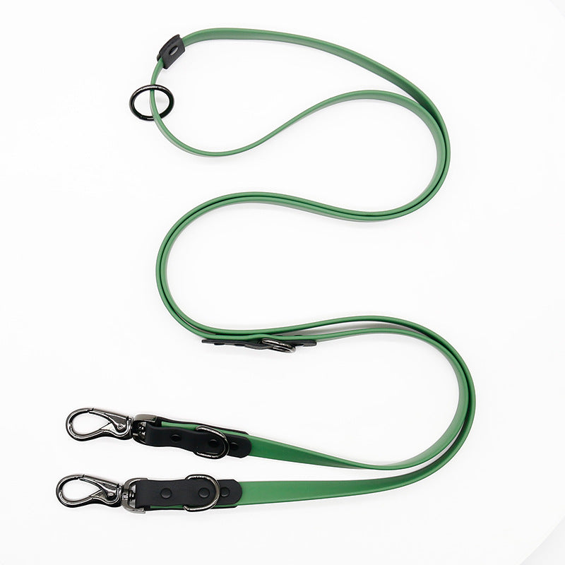 HKM-1753021 Multifunctional PVC Running Leash for Pets - Waterproof and Soft Handling Rope