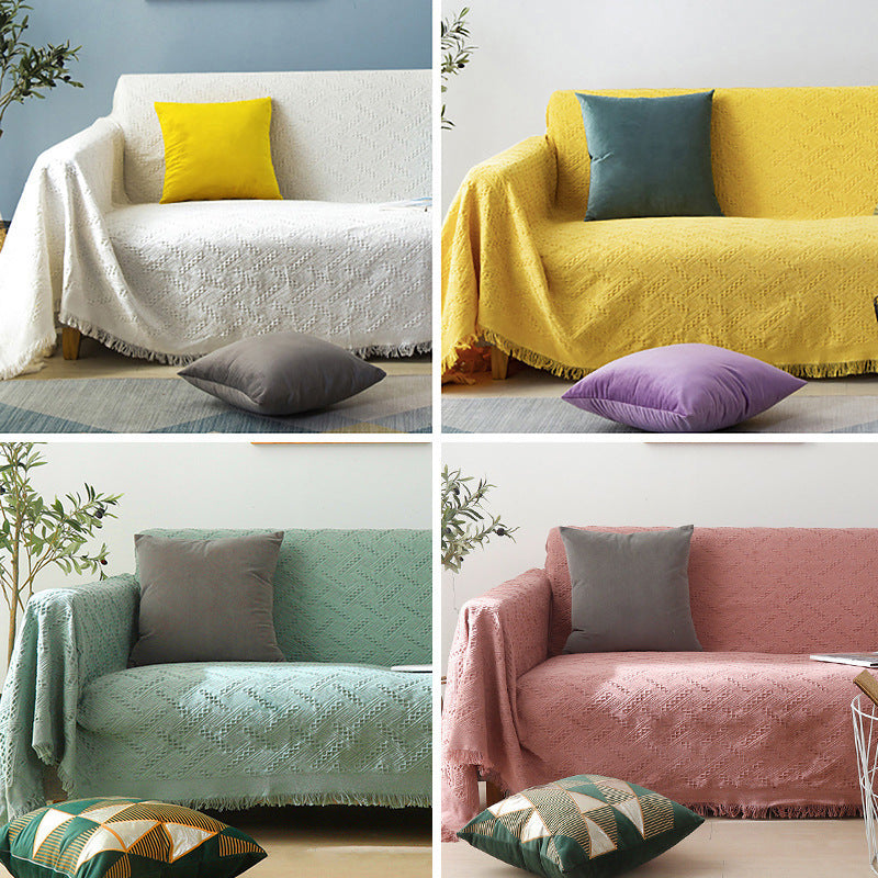 HKM-175315 Sofa Towel Blanket Cover for Modular Sofas – Multiple Sizes Available