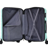 HKM-175379 Stylish ABS Material Carry-on Trolley Case for Travel