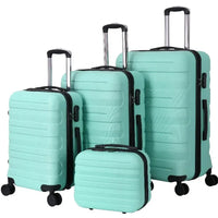 HKM-175379 Stylish ABS Material Carry-on Trolley Case for Travel