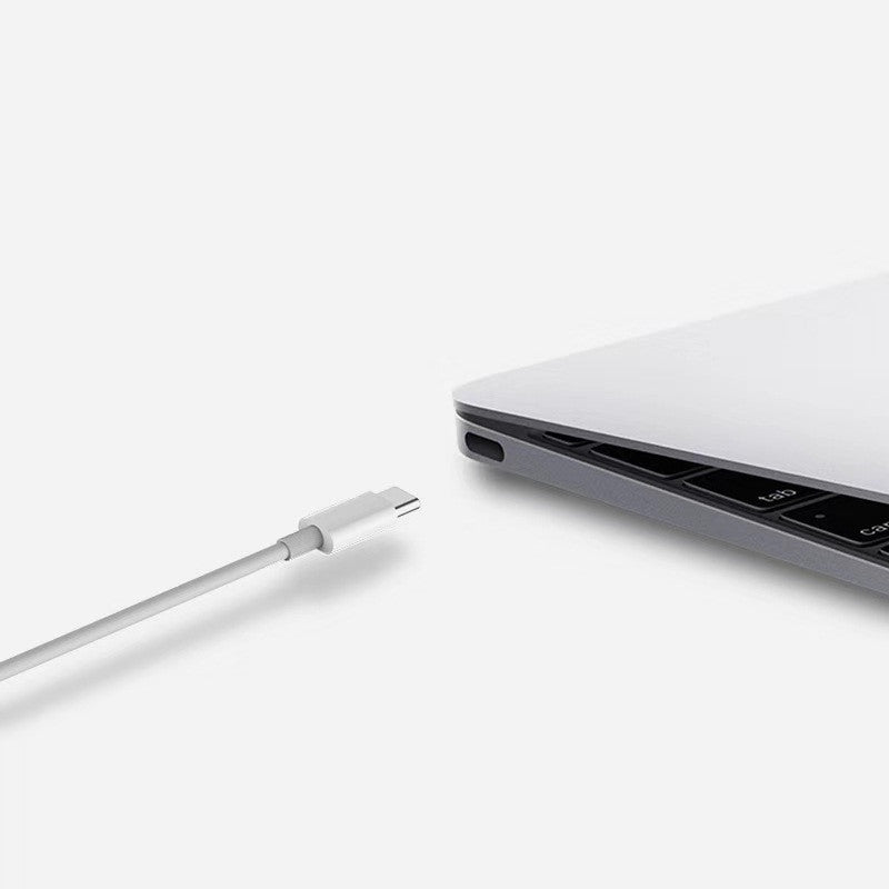 HKM-175379 USB Type-C Charger Cable for MacBook and iPhone - 1 Meter Length, High Current Support