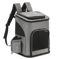 HKM-1755453 Portable Cat and Dog Backpack – Breathable Shoulder Bag with Large Capacity for Pets Up to 7.5kg