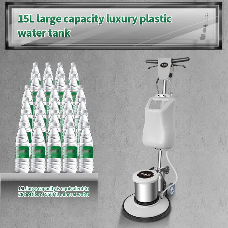 HKM-175571 KJ717 Electric Carpet Cleaner and Floor Scrubber for Hotels, 220V Multi-Functional Hand Push Machine