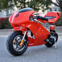 HKM-175571 Kids Mini Racing Electric Motorcycle A826 - 500W Brushless Chopper E-Bike, 30KM/H Speed, 20KM Range, Steel Frame