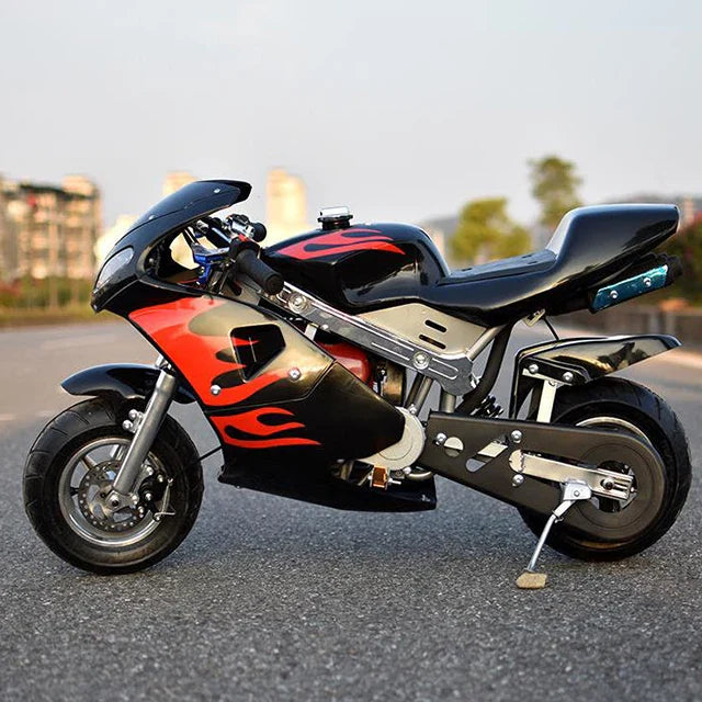HKM-175571 Kids Mini Racing Electric Motorcycle A826 - 500W Brushless Chopper E-Bike, 30KM/H Speed, 20KM Range, Steel Frame