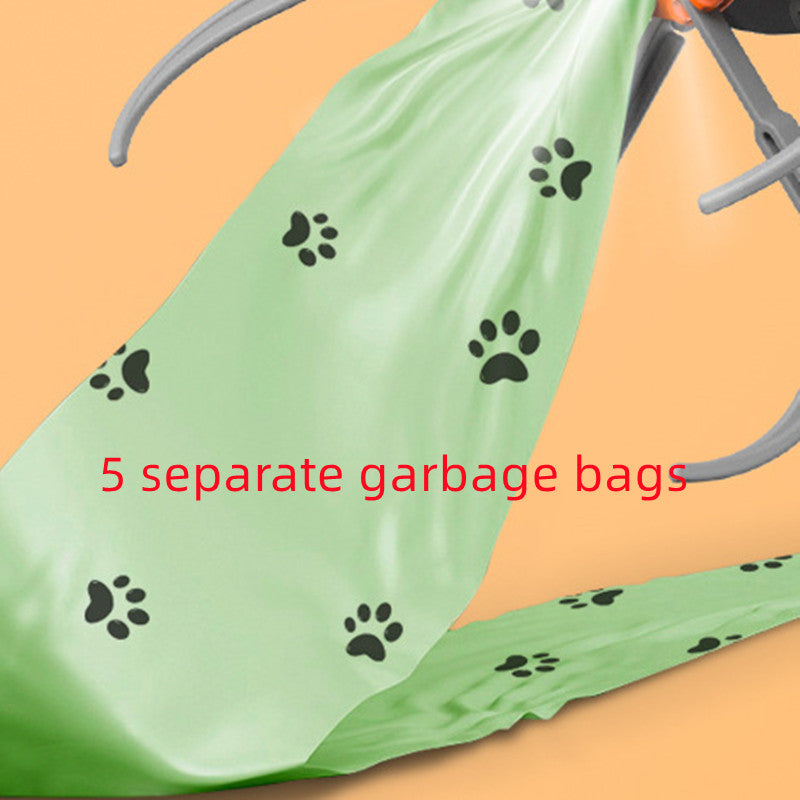 HKM-1756989 Portable Pet Cleaner with Toilet Holder and Garbage Bags