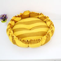 HKM-1757245 Cozy Cotton Pet Nest Mat for Small Pets - Hand Washable & Warmth Retaining