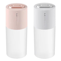 HKM-175763 Double Nozzle Round Humidifier with 1L Water Tank Capacity and Power Failure Protection