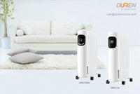 HKM-175763 Oil Filled Radiator Heater with Adjustable Thermostat and 24-Hour Timer - 5 to 13 Fins Options