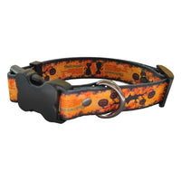HKM-1758269 Halloween-Themed Pet Dog Print Leash and Chest Harness Set in Polyester with Multiple Size Options