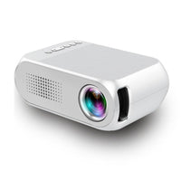 HKM-175827 Mini Portable HD Projector with LED Lens - 20-80 Inch Projection Size, 110V-240V Compatible