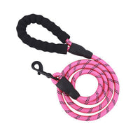 HKM-1758781 Reflective Nylon Braided Dog Walking Rope - Explosion-Proof Traction Belt, 1.5m Length