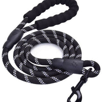 HKM-1758781 Reflective Nylon Braided Dog Walking Rope - Explosion-Proof Traction Belt, 1.5m Length