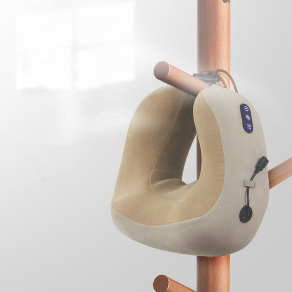 HKM-175955 Rechargeable Multifunctional Cervical Massage Pillow with Infrared Therapy and Mechanical Massage
