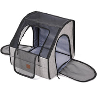 HKM-1761213 Portable Dog Nest Cage - Grey, Available in Medium and Large Sizes