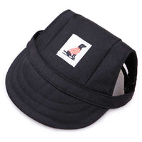 HKM-1763133 Dog Baseball Cap for Small to Medium Pets - Polyester Adjustable Hat for Puppies and Cats