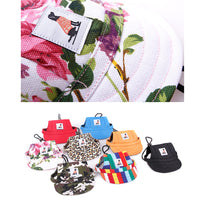 HKM-1763133 Dog Baseball Cap for Small to Medium Pets - Polyester Adjustable Hat for Puppies and Cats